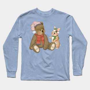 Winter Snow Friends Long Sleeve T-Shirt